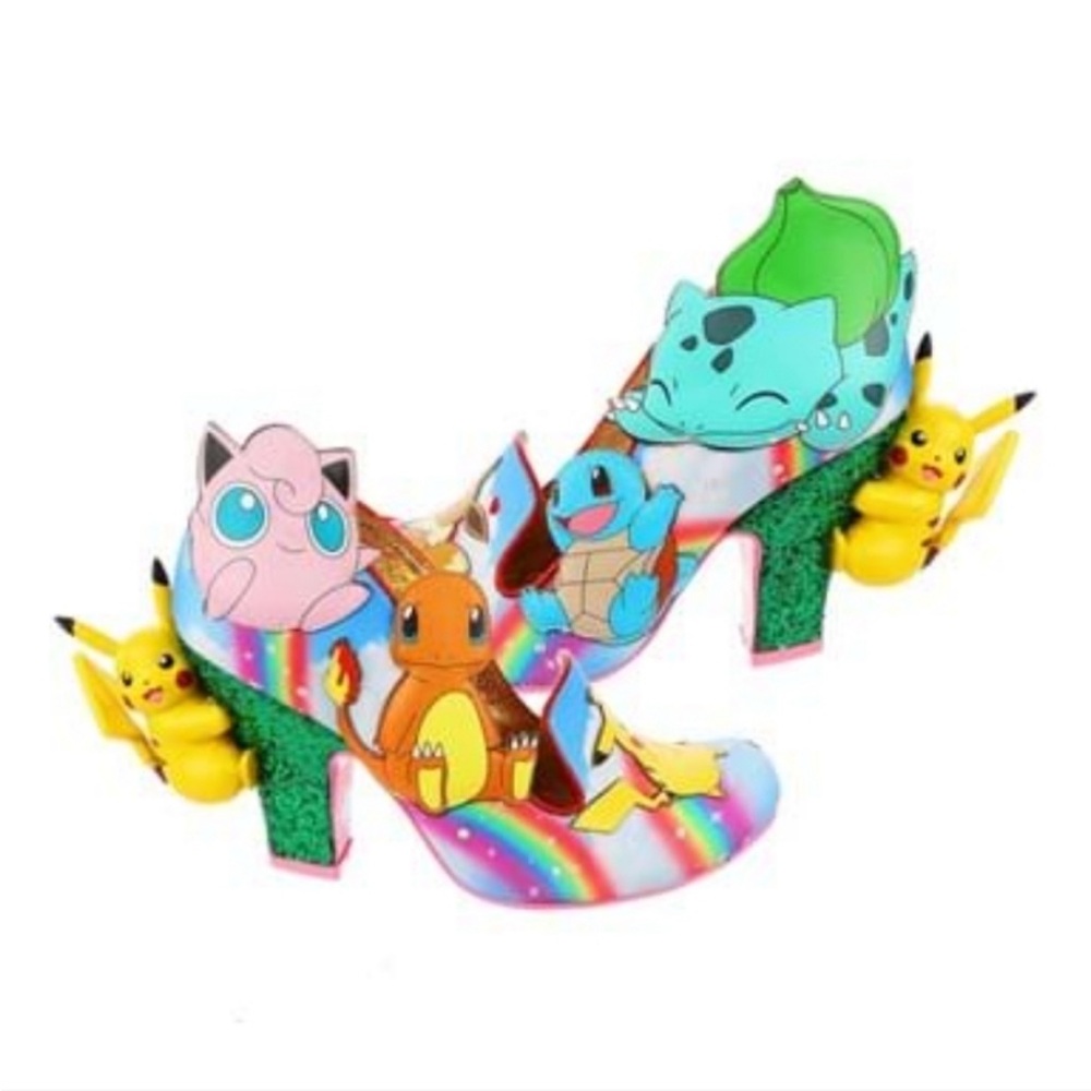 Ultra Rare Irregular Choice Pokémon Party Heels Size EU 39 - Picture 1 of 5